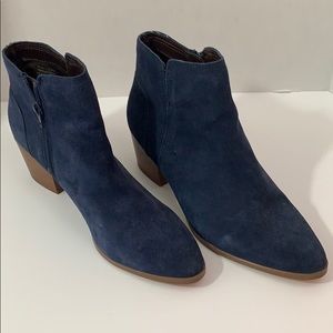 ALDO Blue Suede ‘Lillianne’ Ankle Boots/Booties